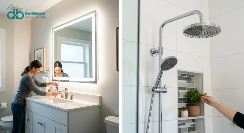 Quick Bathroom Upgrades That Add Value​