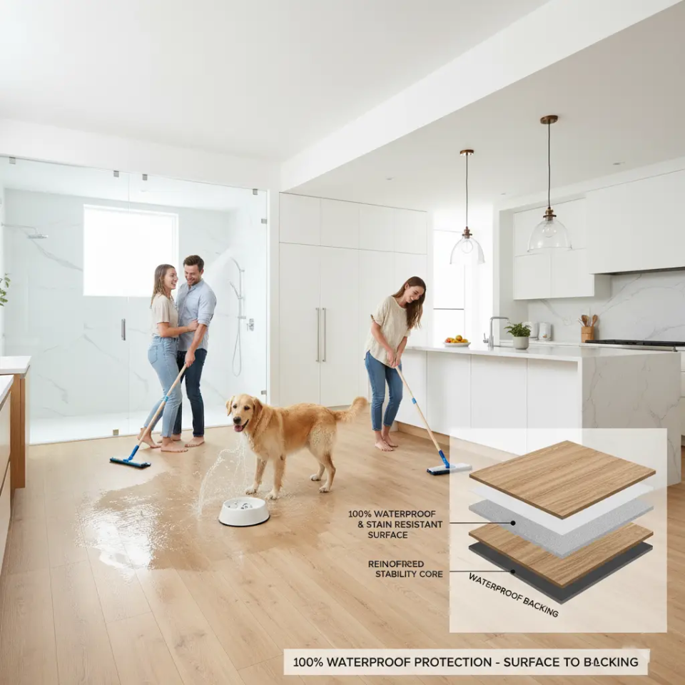 100 percent Waterproof Protection