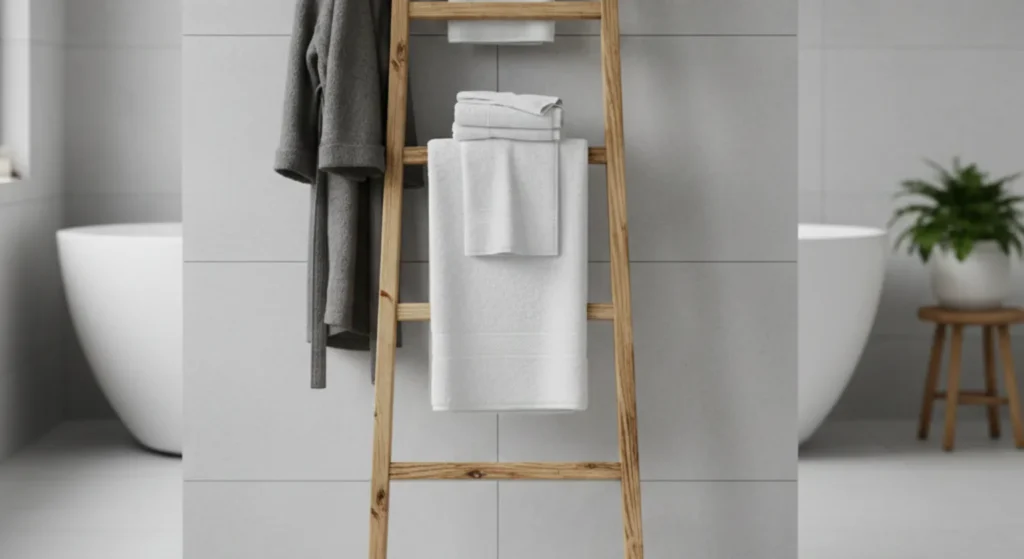 Hang a Towel Ladder