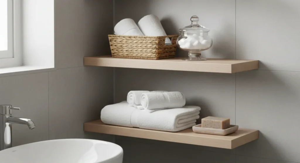 Install Floating Shelves