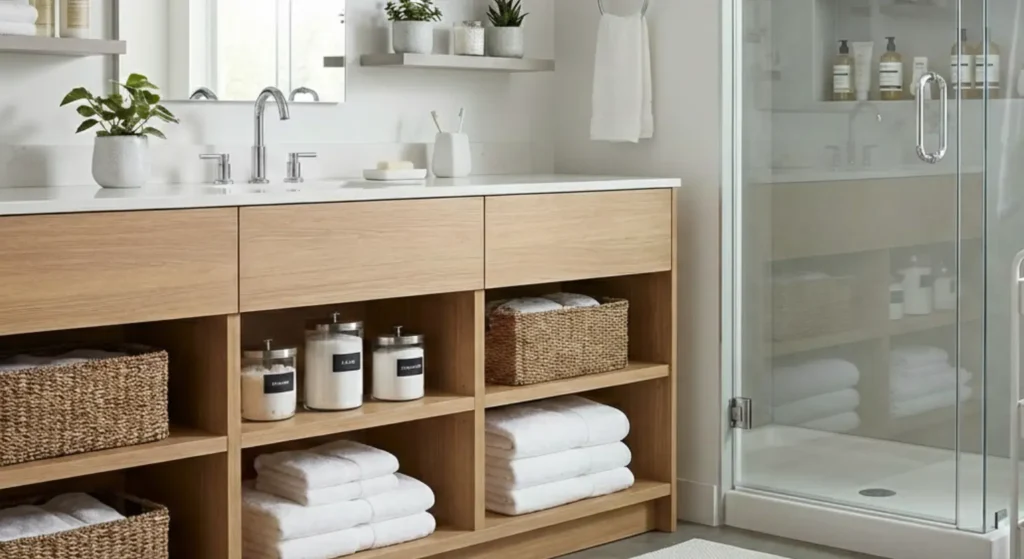 Install Recessed Shelves