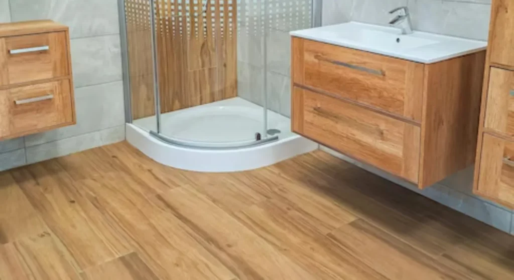 Engineered Hardwood floor for bathroom
