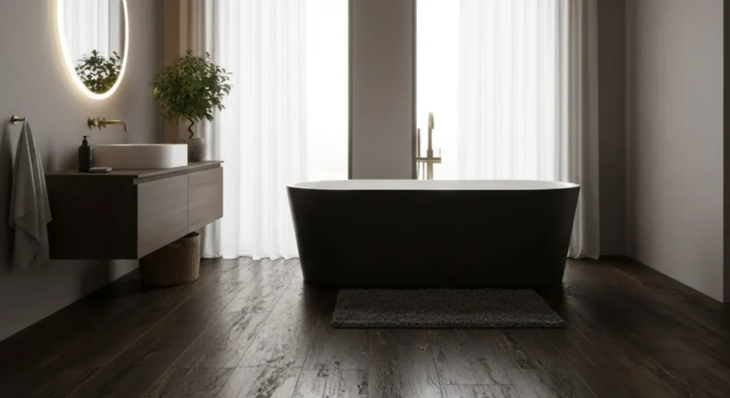 Waterproof Cork floor for bathroom