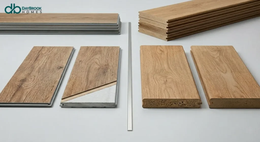 The difference between SPC and WPC vinyl flooring​