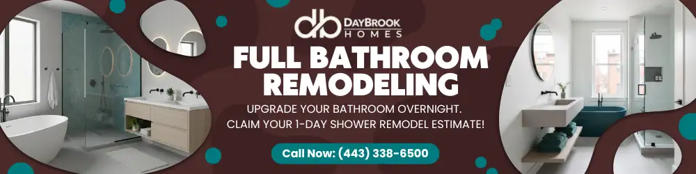 full bathroom remodeling DayBrook Homes
