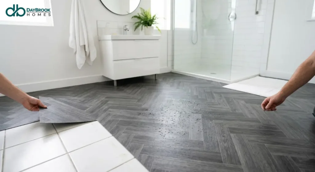 Bathrooms: Peel and Stick Bathroom Flooring​