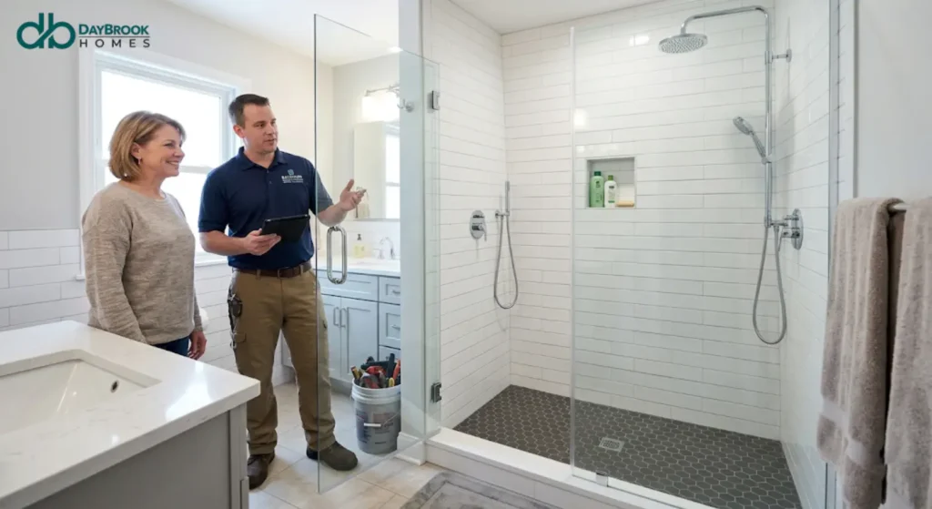 Tub to Shower Conversion One Day Service​