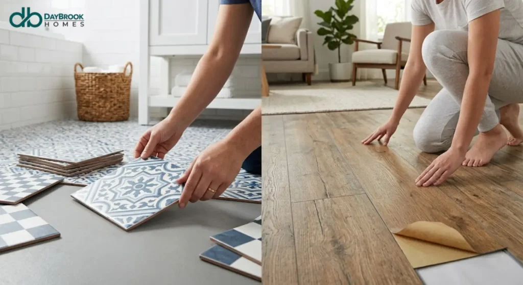 What Kinds of peel-and-stick are there?​